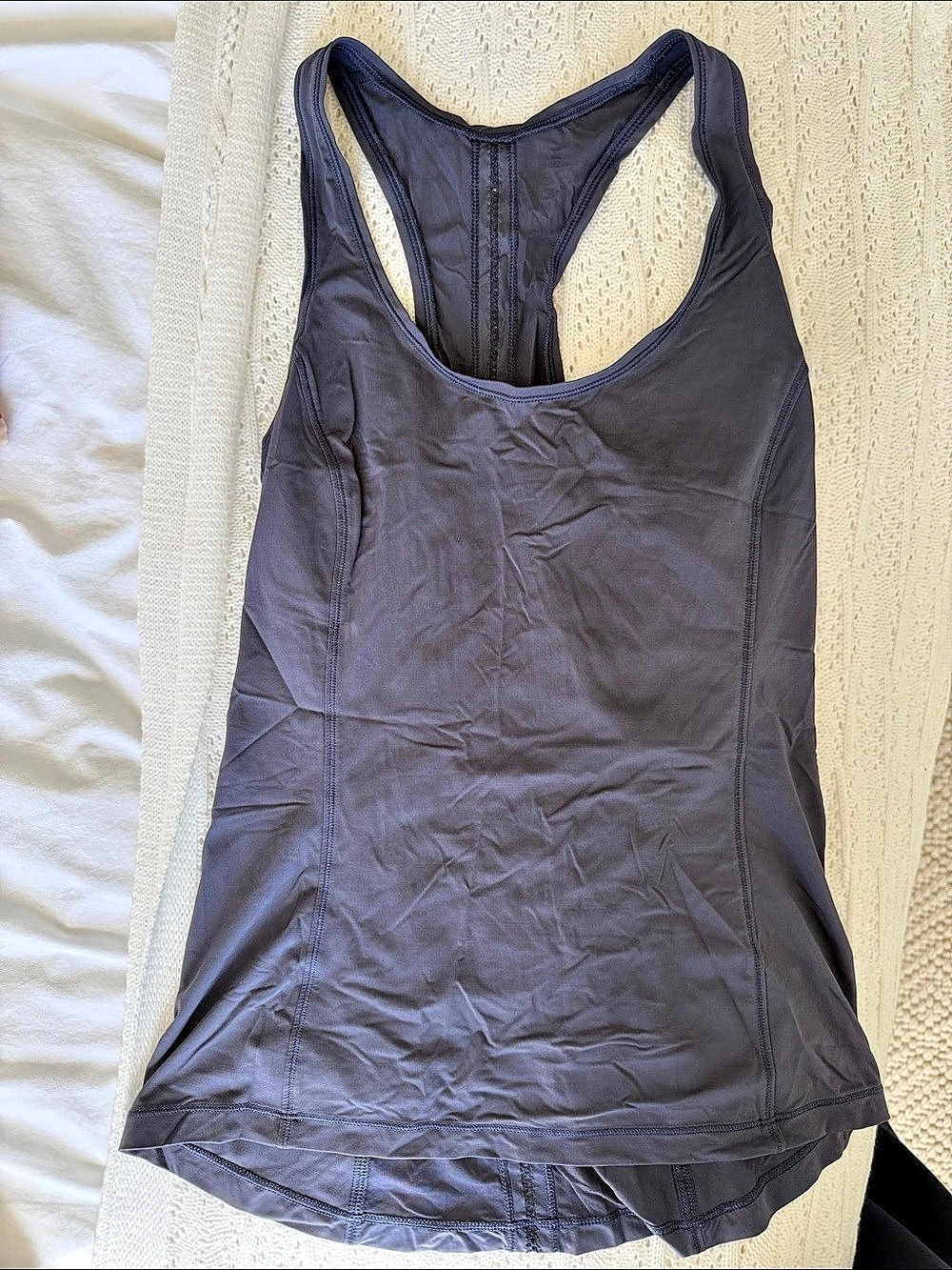 Lululemon Purple/ Gray Tank Top